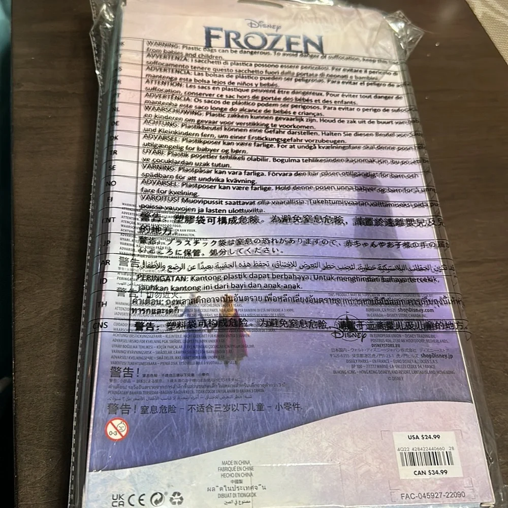 Disney store frozen Anna wig new - Picture 2 of 3